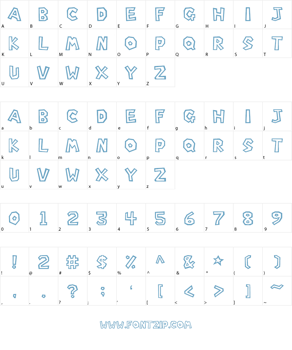 Super Mario Bros. Font Character